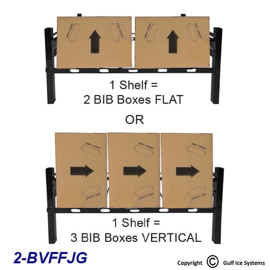 2-BVFFJG 2/3-BIB Box (28") Flat Shelf