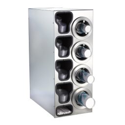 CTC-C-4RSS, Countertop Cup-Lid Dispensing Cabinet