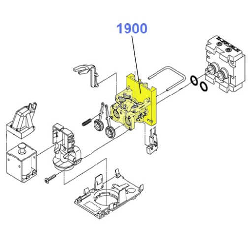 1900 VALVE BODY (UF1)