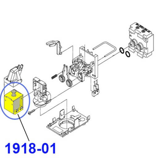 1918-01 SOLENOID, PULL 24V 1-Lb (UF1)