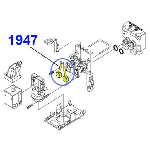 1947 INLET VALVE, BANJO (UF1)