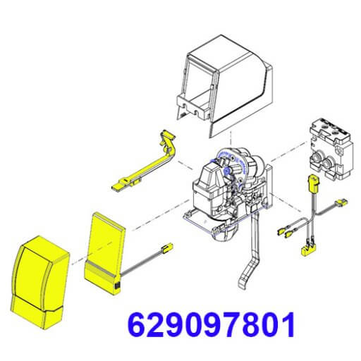 629097801 CONVERSION KIT TO ILLUMINATED UF1/UFB1