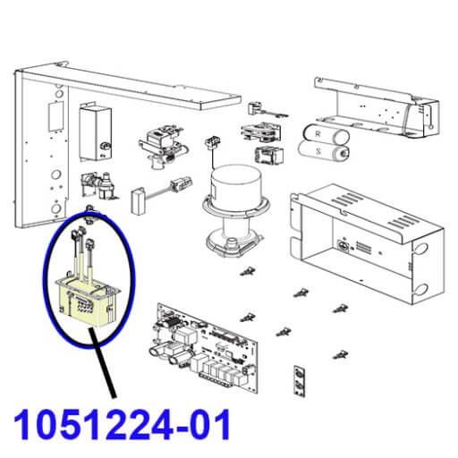 1051224-01 Float Switch Assembly Diagram