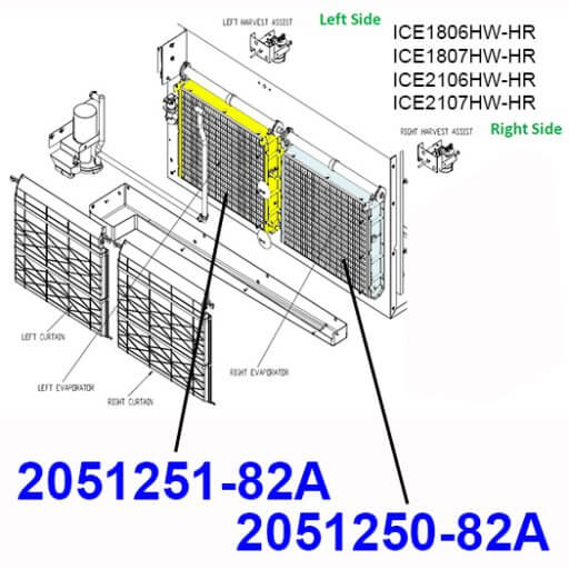 2051251-82A Evaporator Assembly
