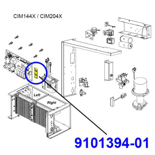 9101394-01 Membrane Switch Diagram