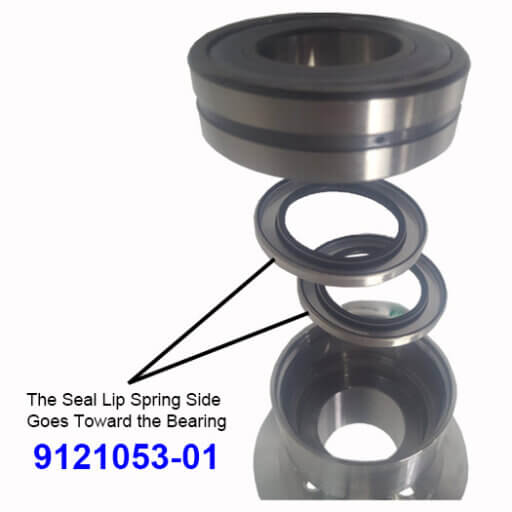 9121053-01 Lip Seal Diagram