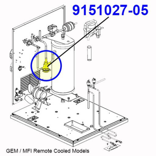 9151027-05 Mixing Valve Diagram