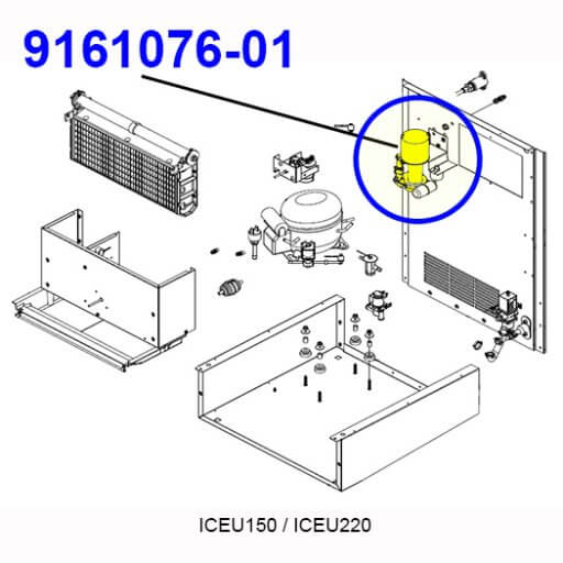 9161076-01 Water Pump Diagram