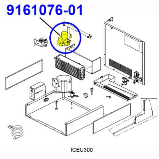 9161076-01 Water Pump Diagram