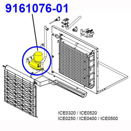 9161076-01 Water Pump Diagram