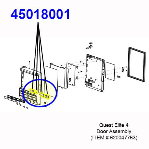 45018001 Push Button Board Diagram