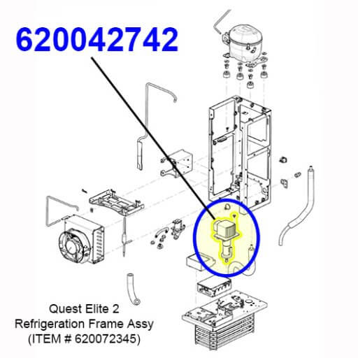 620042742 Agitator Assembly Diagram