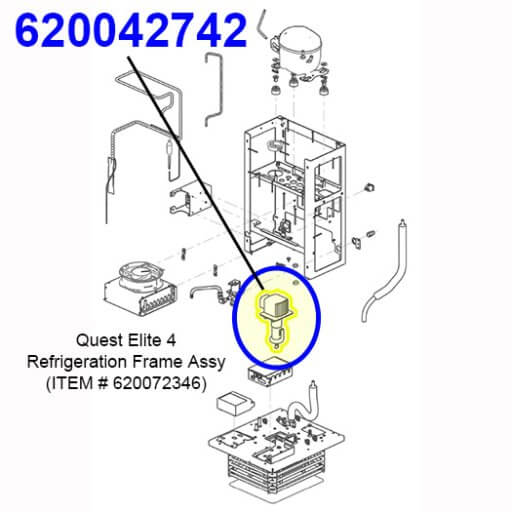 620042742 Agitator Assembly Diagram