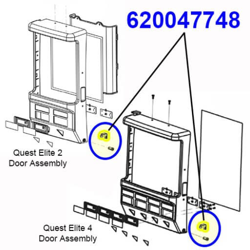 620047748 Latch Mounting Lock Diagram