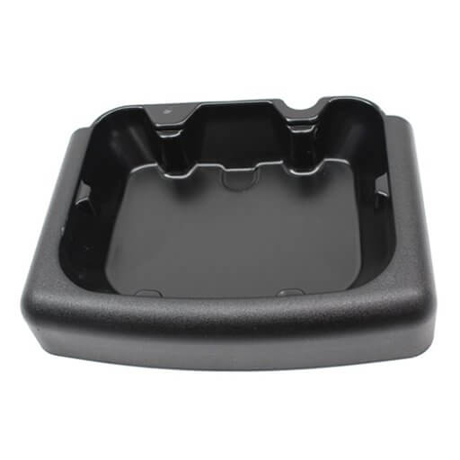 620049855 Black Drip Tray with Texture