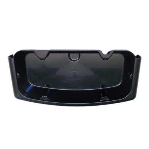 620049856 Black Drip Tray with Texture