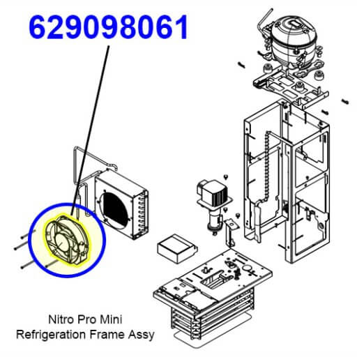 629098061 Fan Condenser Kit Diagram