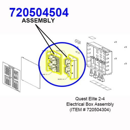 720504504 Voltage Regulator Board Diagram