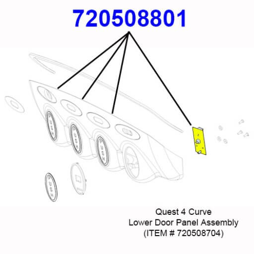 720508801 Push Button Board Diagram