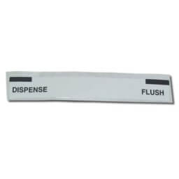 7245072 Label, Dispense and Flush