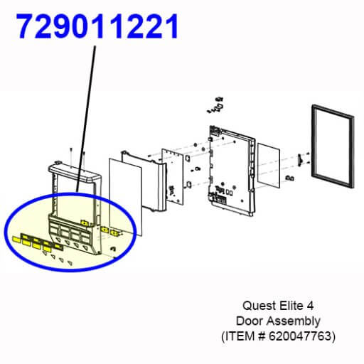 729011221 Conversion PC to PB Kit Diagram