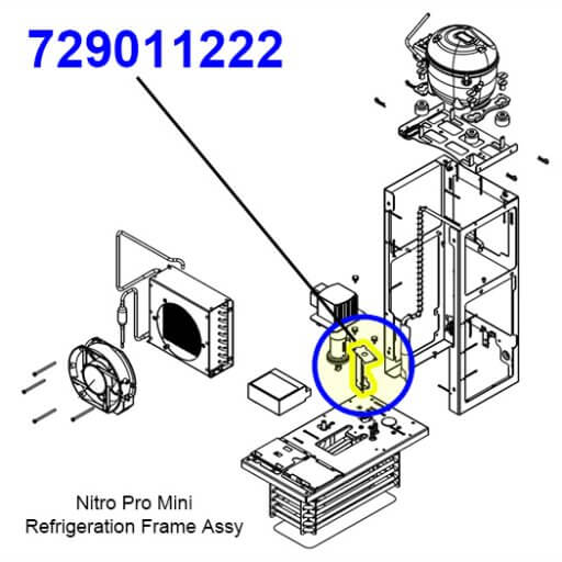 729011222 Ice Probe Assembly Diagram