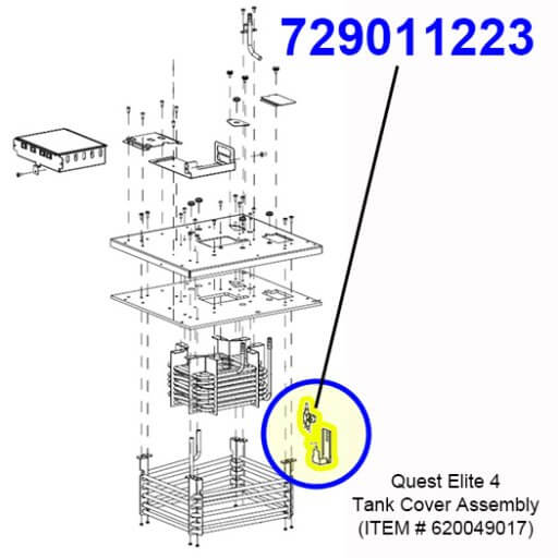 729011223 Ice Probe Assembly Diagram