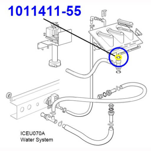 1011411-55 O-Ring Diagram