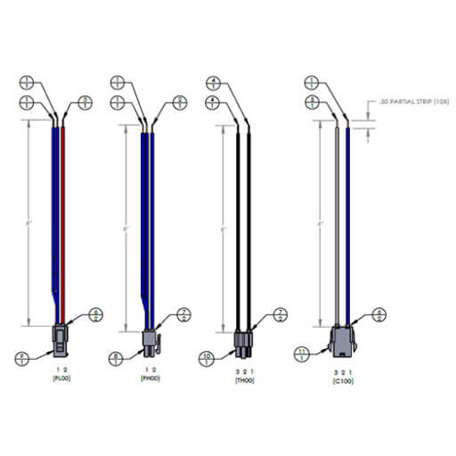 1051237-02 Wiring Kit, Low Voltage Diagram