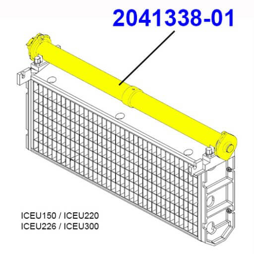 2041338-01 Water Distribution Tube Diagram