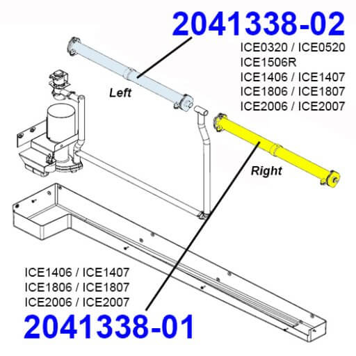 2041338-02 Water Distribution Tube Assembly Diagram