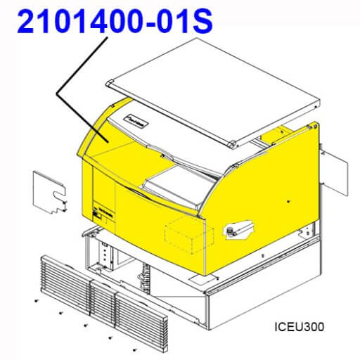2101400-01S Bin Assembly Diagram