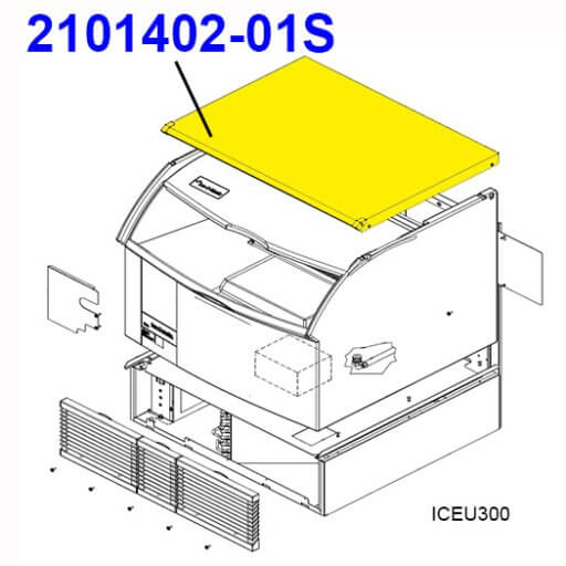 2101402-01S Bin Top Assembly Diagram