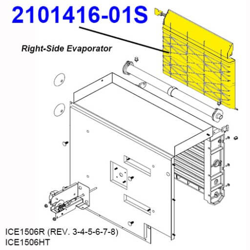 2101416-01S Splash Curtain Diagram