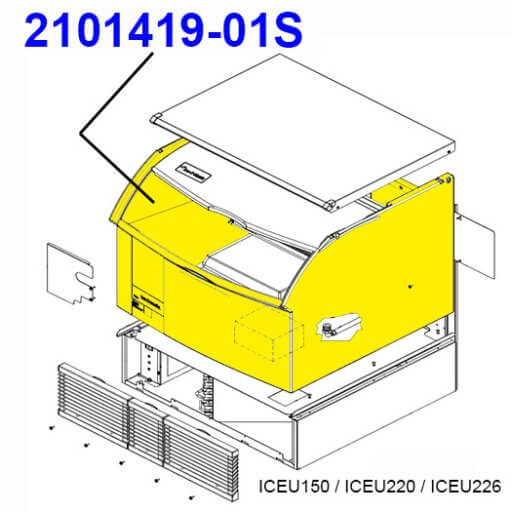 2101419-01S Bin Assembly Diagram