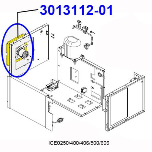 3013112-01 Fan Shroud Diagram