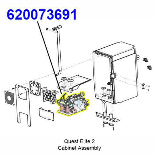 620073691 Platform Assembly, No Sold-Out Diagram