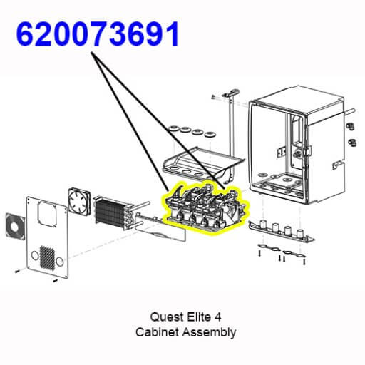 620073691 Platform Assembly, No Sold-Out Diagram