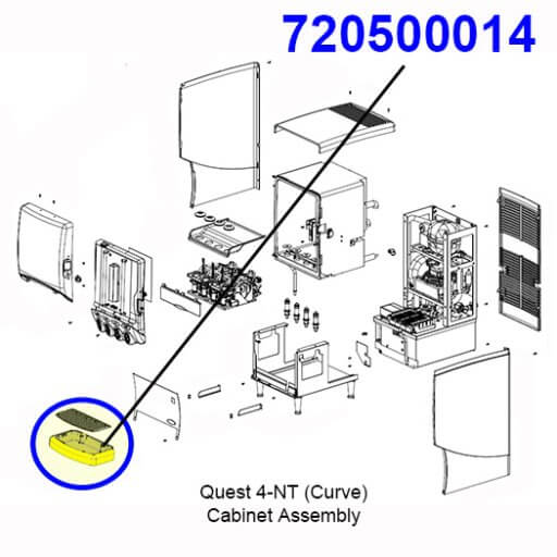 720500104 Drip Tray Diagram