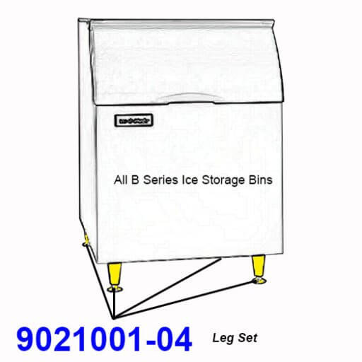 9021001-04 Leg Set Diagram