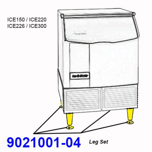 9021001-04 Leg Set Diagram