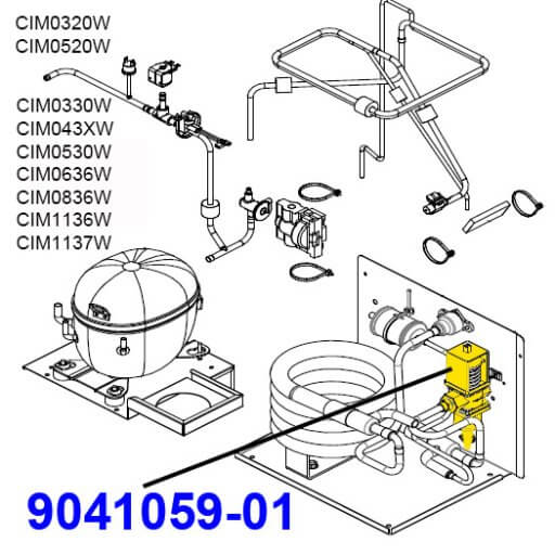9041059-01 Water Pressure Regulator Diagram