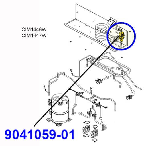 9041059-01 Water Pressure Regulator Diagram
