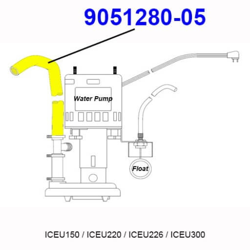 9051280-05 Purge Drain Tube Diagram
