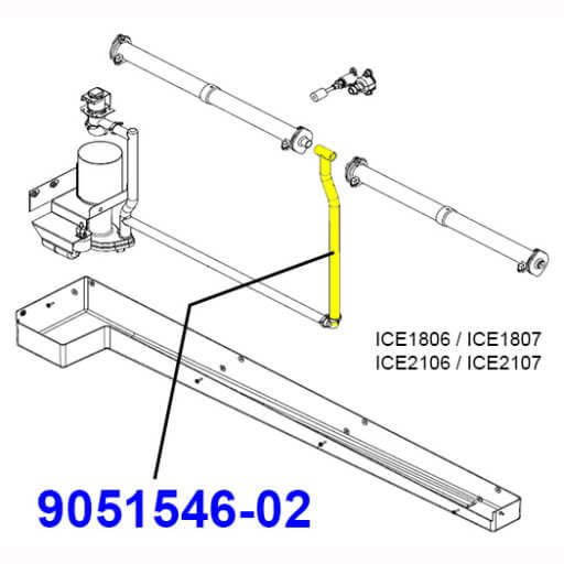 9051546-02 Water Distribution Tube Diagram