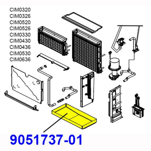 9051737-01 Water Trough Diagram