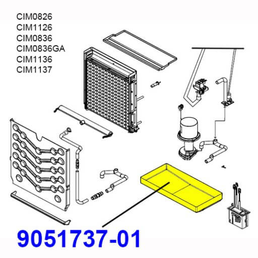 9051737-01 Water Trough Diagram