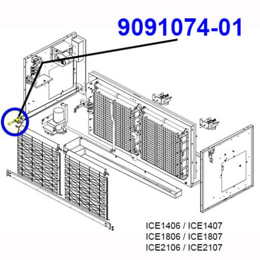 9091074-01 Water Inlet Fitting Diagram