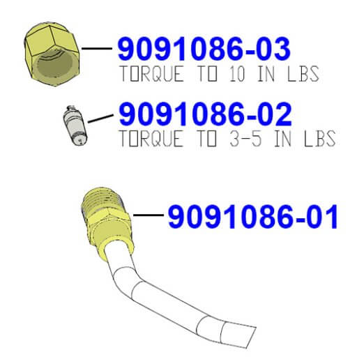 9091086-02 Core Service Valve Diagram