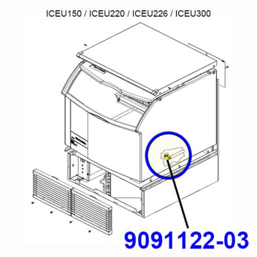 9091122-03 Drain Elbow Diagram